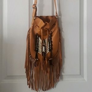 Boho style crossbody purse